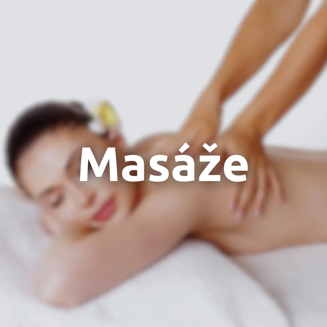 Masáže